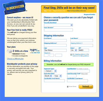 Blockbuster Rate Card
