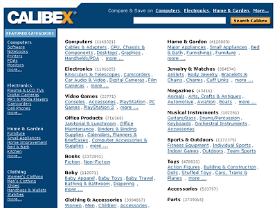 Calibex home